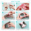 7 PACK Corner Guides for Chipboard Boxes,for Box Making Pink 3