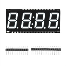 Modul de afișare LED HT16K33, 4 cifre, 7 segmente, 0,56 inci, alb