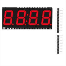 Modul de afișare LED HT16K33, 4 cifre, 7 segmente, 0,56 inci, roșu