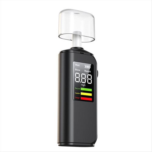 Nieuwe AT02 Alcohol Detector Oplaadbare Alcoholmeter Analyser
