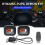 Motorcycle Decorative Light LED Dynamic Devil Eye Lights Rearview 2