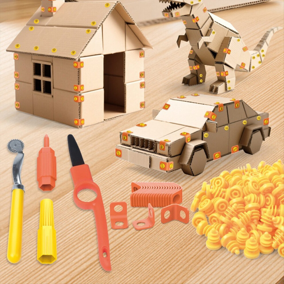 BEAVERBOT Cortador De Cartón Para Niños – Herramienta De Seguridad Para Manualidades, Juego STEM Y STEAM Para Crear Sin Pantallas