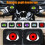 Motorcycle Decorative Light LED Dynamic Devil Eye Lights Rearview 4