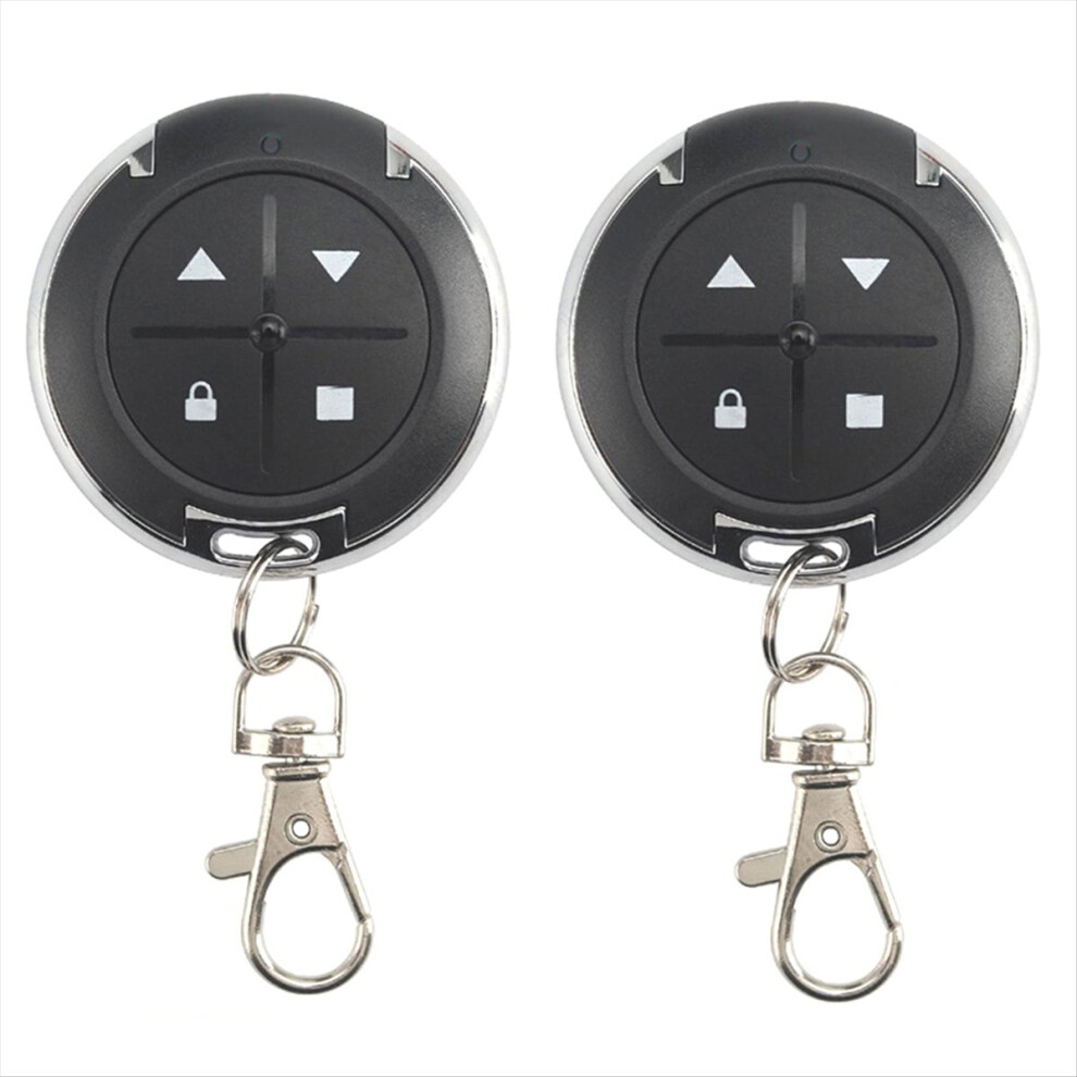 2Pcs 433Mhz Copy Remote Control For Gate Garage Door Light Switch 4852896999496