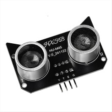 DIY-module voor obstakelvermijding met ultrasone sensor voor slimme robotauto's
