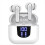 Translation Headphones Bluetooth 5.4 Earphone Real-Time White 1