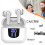 Translation Headphones Bluetooth 5.4 Earphone Real-Time White 3
