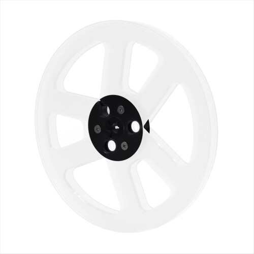 Carretel vazio de 1/4 7 polegadas para cubo de carretel branco