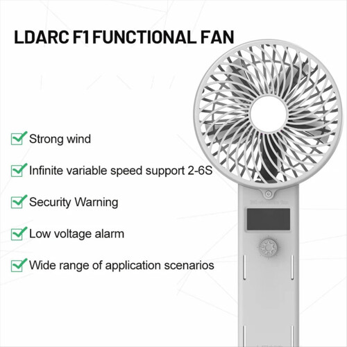 F1 Handheld Fan Koelventilator 2
