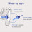 2pair Inflatable Earplugs Self-Adaptive Reusable Waterproof 3