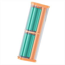6x18650 Powerbank Case 22,5W Snel Opladen Powerbank Case Oranje