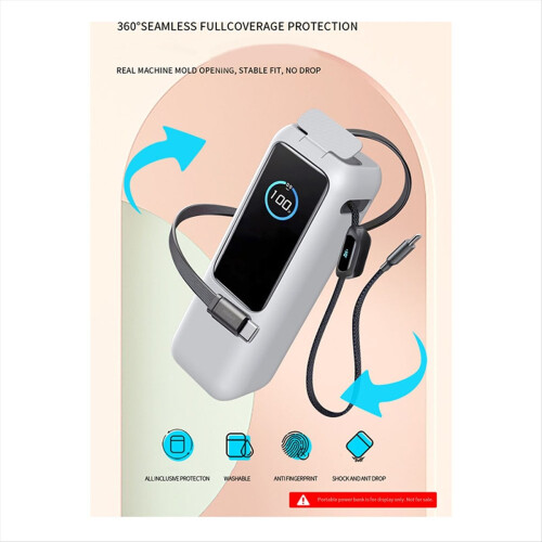 Shockproof Silicone Case for 25000mAh 165W Power C 1