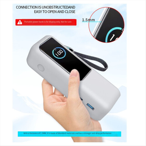 Shockproof Silicone Case for 25000mAh 165W Power C 2