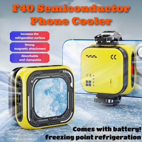 F40 Mobile Phone Cooler AI Refrigeration with Digital Display 2