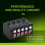 Mixer de áudio Mini estéreo de 4 canais, microfone passivo 4