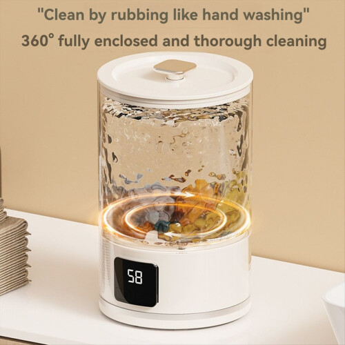 Rechargeable Cordless Underwear Washer With Led Display 1