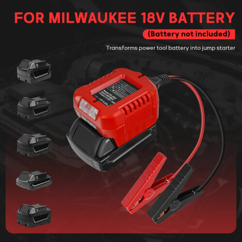 Til tændingshoppe til 18V batteri 10AWG gør-det-selv-adapter 1