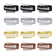 24 Pieces Chunni Clips Hair Extension Wigs Snap Clips