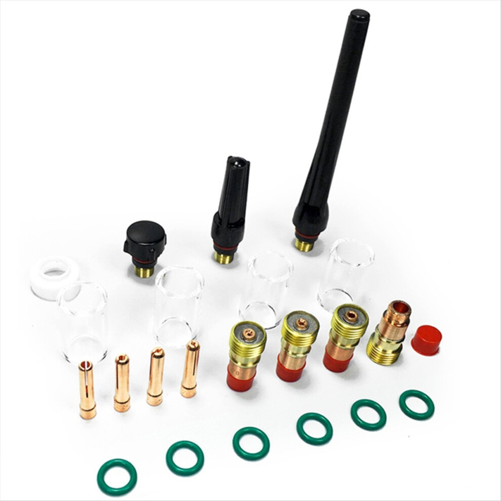 22Pcs Tig Welding Torch Accessories Kittig Welding Torch Glass Electrode Holder Set 4852896910866