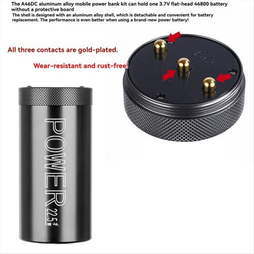 Upgrades 46800 Batterijbehuizing Batterijbehuizing Grijs 1
