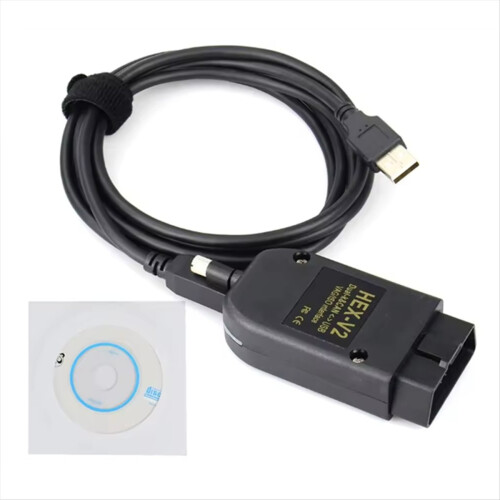FT232 V25.3 Scanner Tool OBD2 Scanner HEX V2 VAGCOM,German