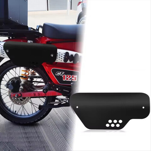 Protetor térmico de escapamento de motocicleta para Hunter CT125 2
