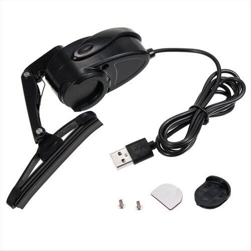 Motorcykelhjelmvisker 2W Vandtæt USB