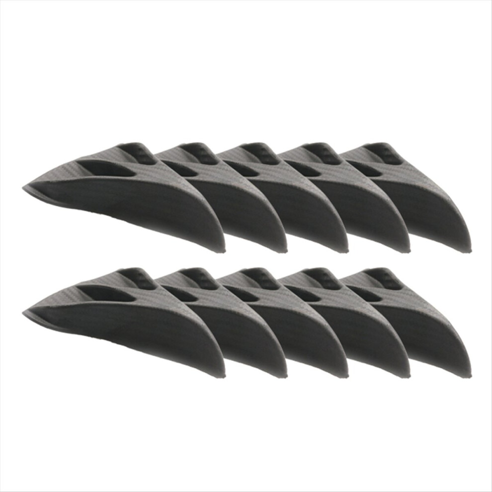 10Pcs Universal Carbon Fiber Fin Kit 4852896916998