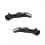 Spoiler dianteiro para motocicleta -6R preto 3