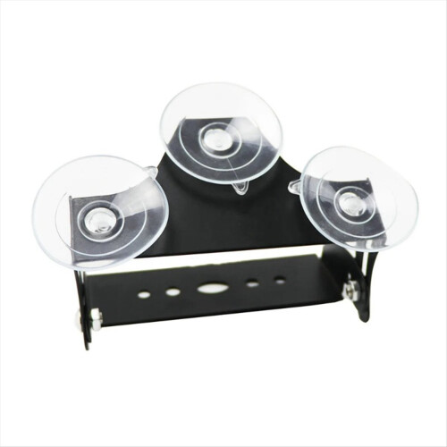 Set da 3 staffe di montaggio per parabrezza con ventosa trasparente 2