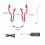 Motorcycle Bike Helmet LED Cold Light Strip 4