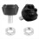 2Pcs Roller Skates Toe Stops 82A Replacement Black 1