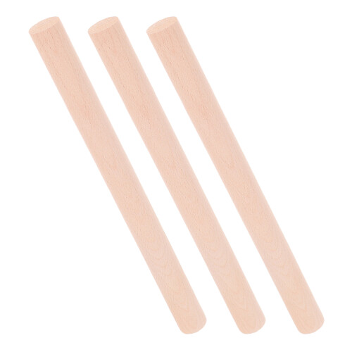 12 Unidades Mango Madera Antideslizante Para Cocina