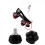 2Pcs Roller Skates Toe Stops 82A Replacement Black 5