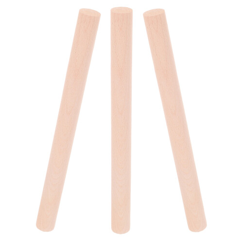 12 Unidades Mango Madera Antideslizante Para Cocina 2