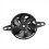 Motorfiets radiator koelventilator waterkoeler ventilator 1
