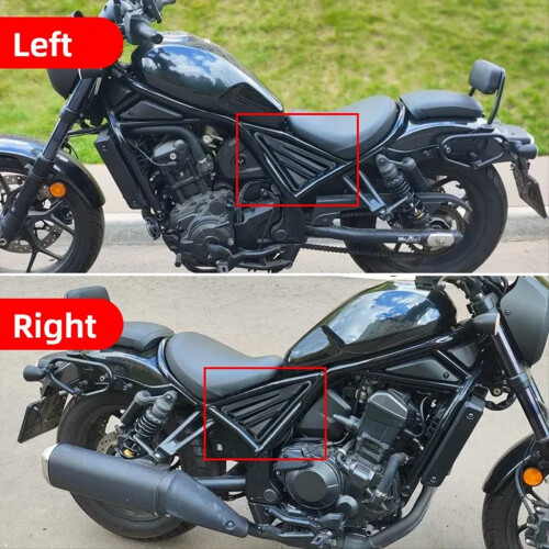 Motorcycle Side Frame Cover Panel 1