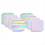 200Pcs Square Button Maker Supplies Glittering Film 1