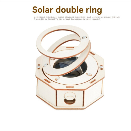 Solar Double Ring Model Science Kit Technology Physics Material Kit 1