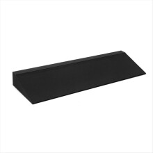 Yoga Wedge Block EVA Foam Squat Wedge Block Stretch Slant Board Black