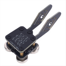 Antrenor automat CW Keyer cu PCB, baze magnetice cu 4 ND, paletă dublă