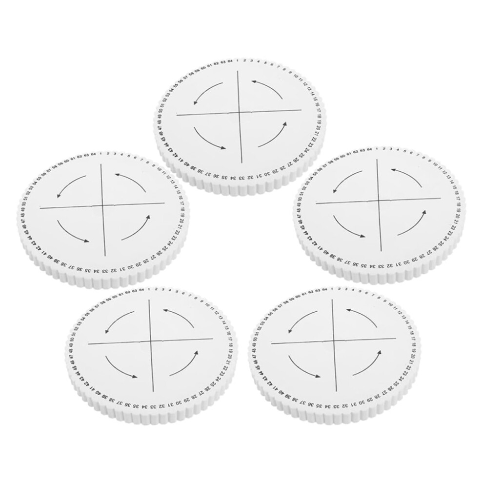 64 Slot Braiding Disk 5Pcs For Jewelry Craft 4852896928274