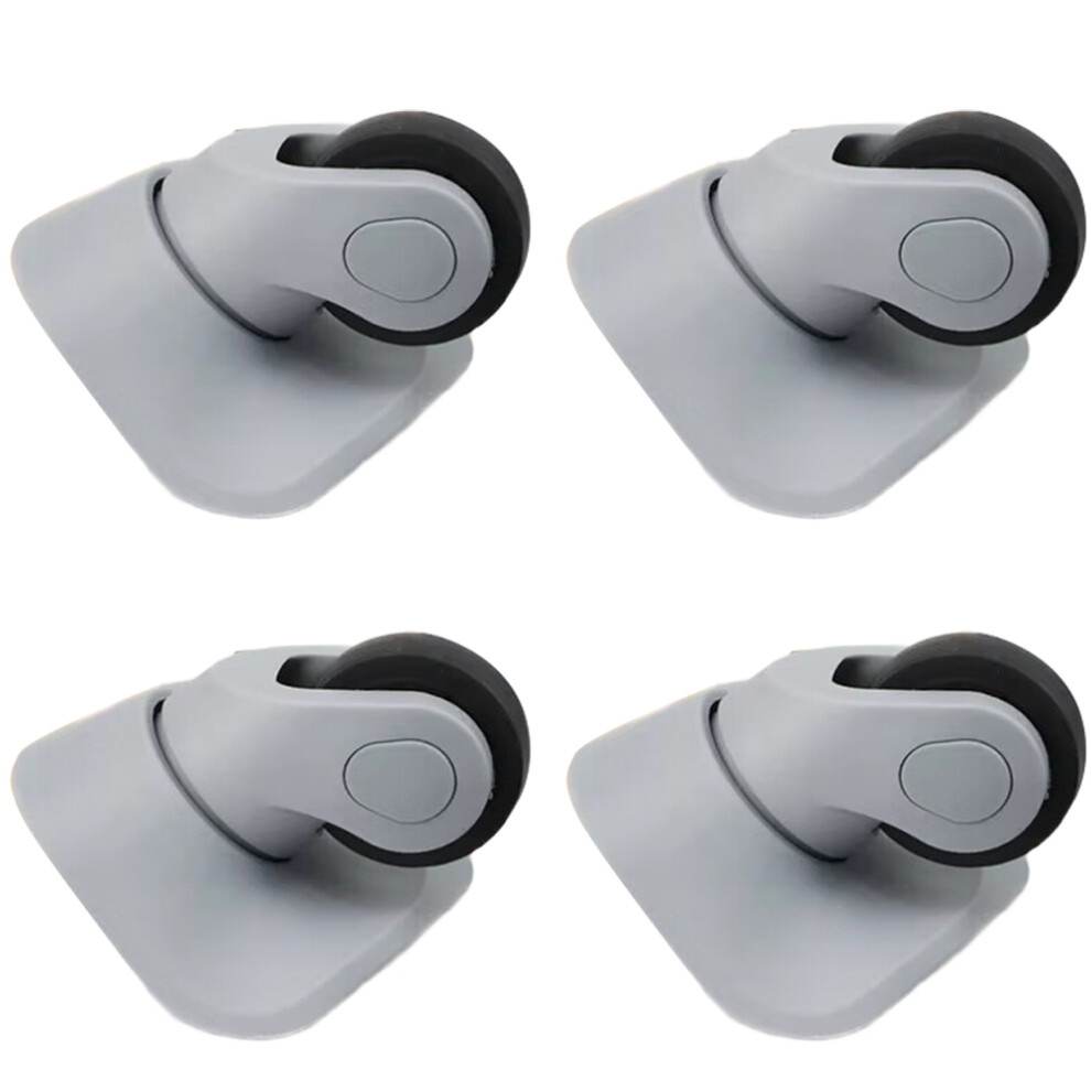 2Pair Replacement Luggage Wheels Luggage Spinner Caster Grey 4852896929448