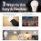 Smart RGB USB LED Bulb - Rechargeable, Dimmable Smart Bulb E27 7