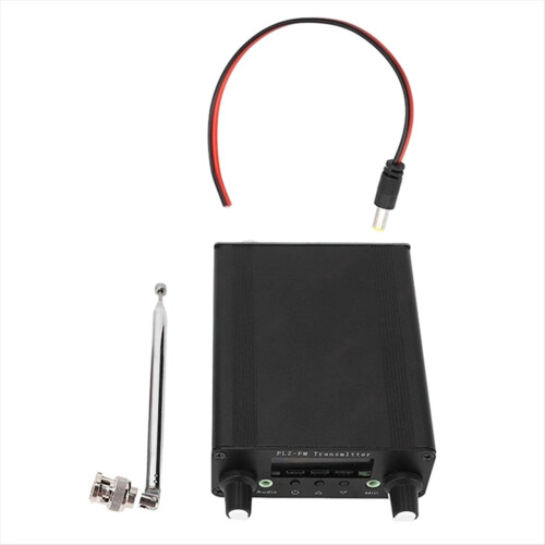 Stereo FM Transmitter 76-108MHz 5W FM Broadcast Transmitter 1