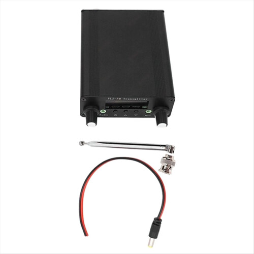 Stereo FM Transmitter 76-108MHz 5W FM Broadcast Transmitter 2