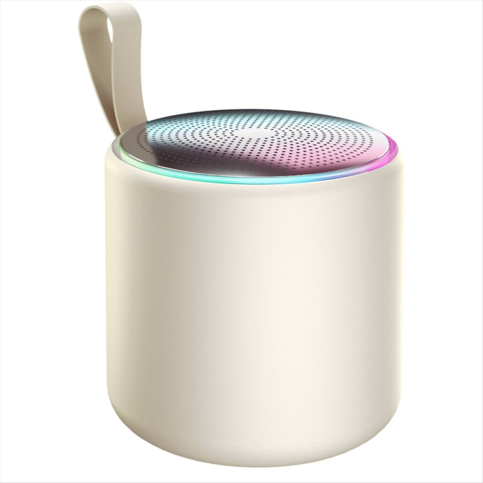 Model Bluetooth-luidspreker - Mini draagbare desktopluidspreker wit