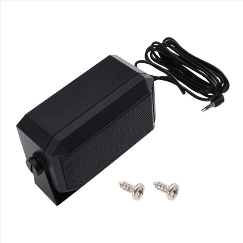 CB Radio Speaker 5W 3.5mm Plug Rectangular CB External Speaker 2