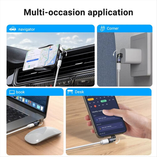 Adaptor PD240W USB C la USB Type C OTG pentru 16" 1