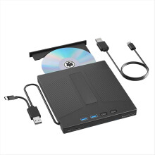 7-i-1 ekstern Blu-ray-drev BD/CD/DVD-brænder til pc/bærbar computer